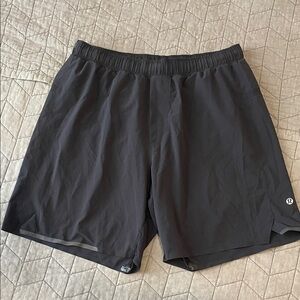 lululemon athletica Men's Dark Gray Athletic Shorts